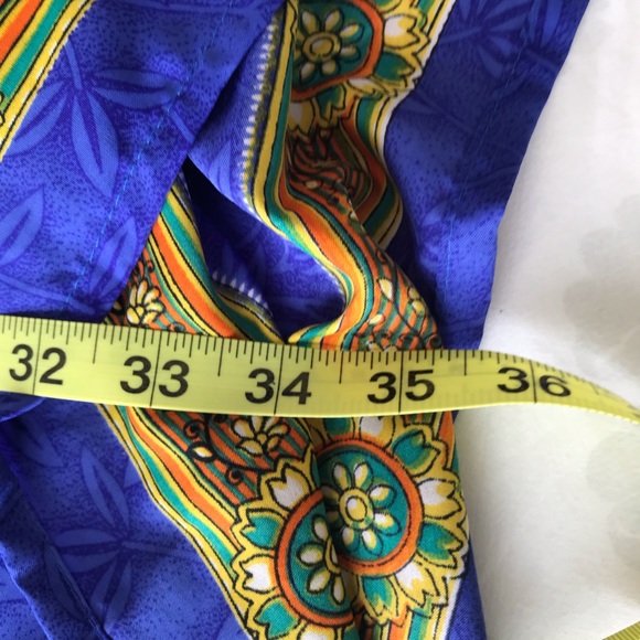 Mumu Kimono Kaftan House Maxi Dress Swimsuit Cover-Up Lightweight Bohemian OSFM - Picture 10 of 16